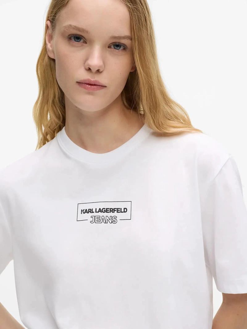 POLERA REGULAR CON LOGO OUTLINE - 4