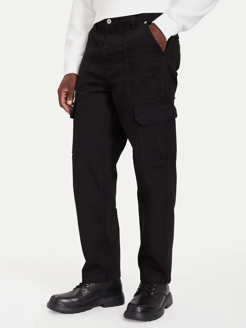 PANTALON CARGO REGULAR DE ALGODON - 1