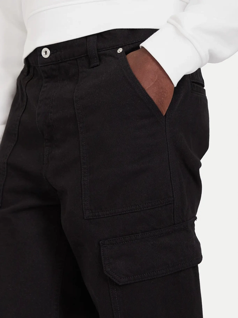 PANTALON CARGO REGULAR DE ALGODON - 3