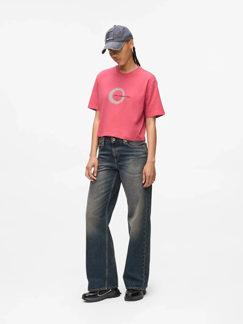 POLERA BOXY CON GRAFICO ECLIPSE - 2