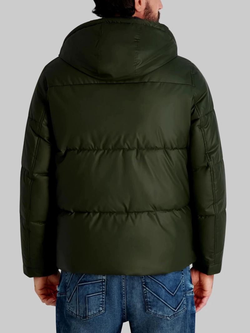 CHAQUETA PUFFER CON GORRO Y BOLSILLOS GRANDES - 3