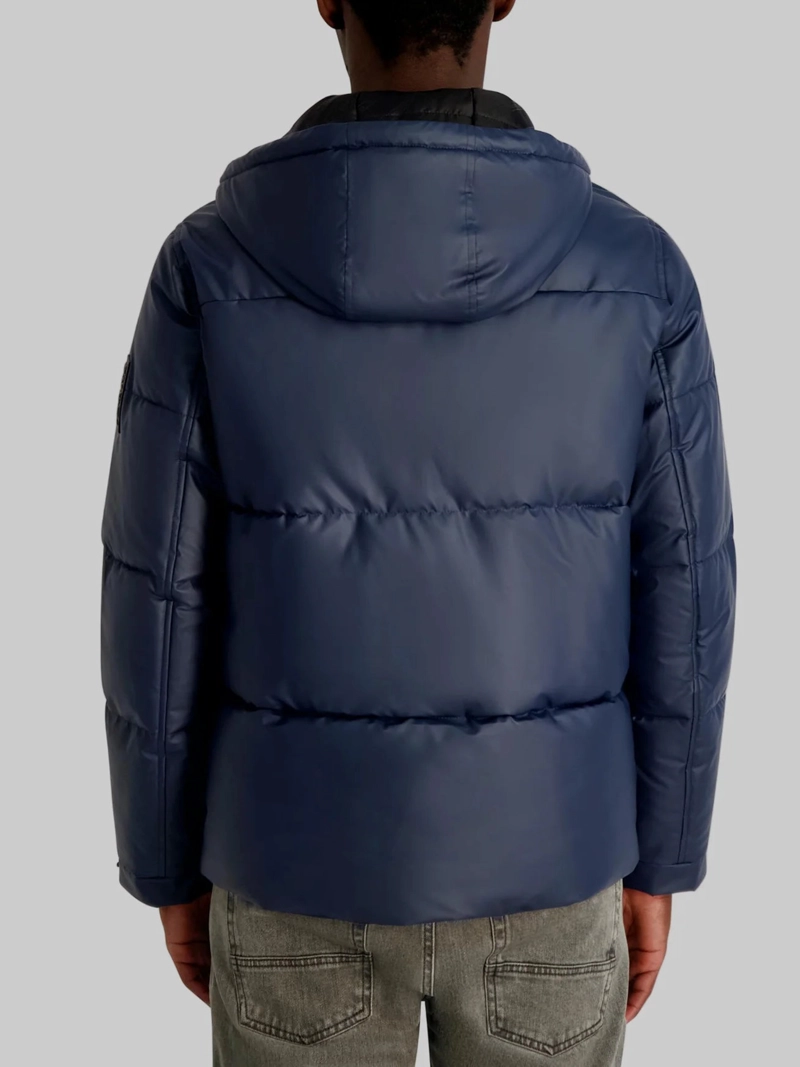 CHAQUETA PUFFER CON GORRO Y BOLSILLOS GRANDES - 3