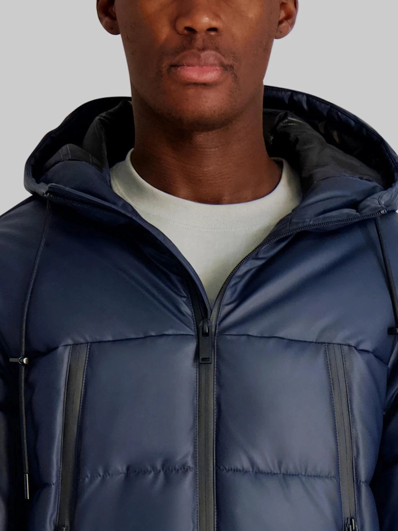 CHAQUETA PUFFER CON GORRO Y BOLSILLOS GRANDES - 5