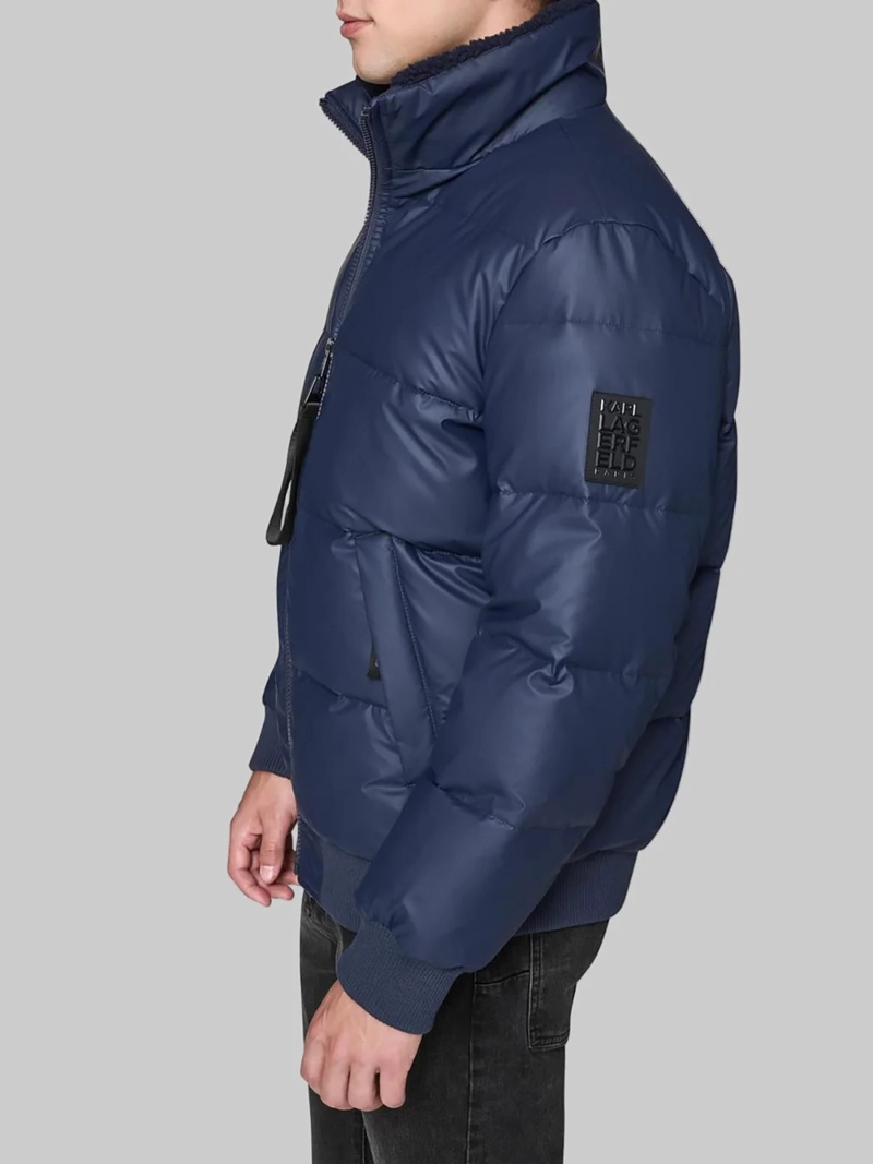 CHAQUETA BOMBER ACOLCHADA CON CUELLO ALZADO - 3