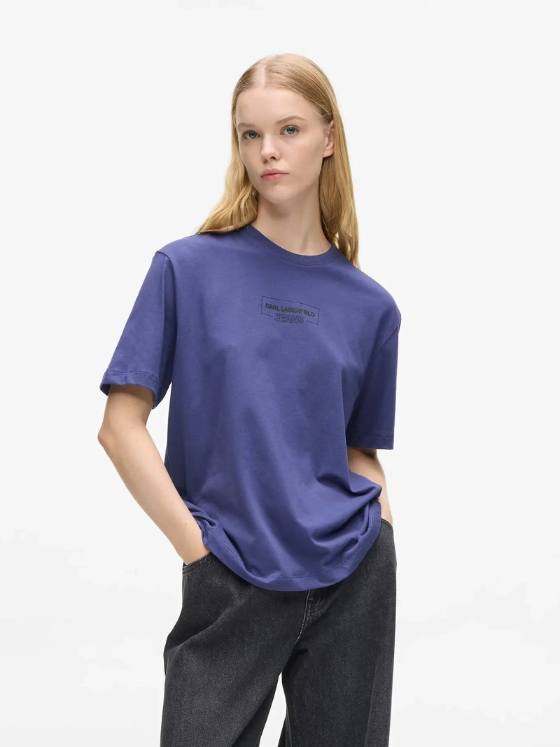 POLERA REGULAR CON LOGO OUTLINE - 1