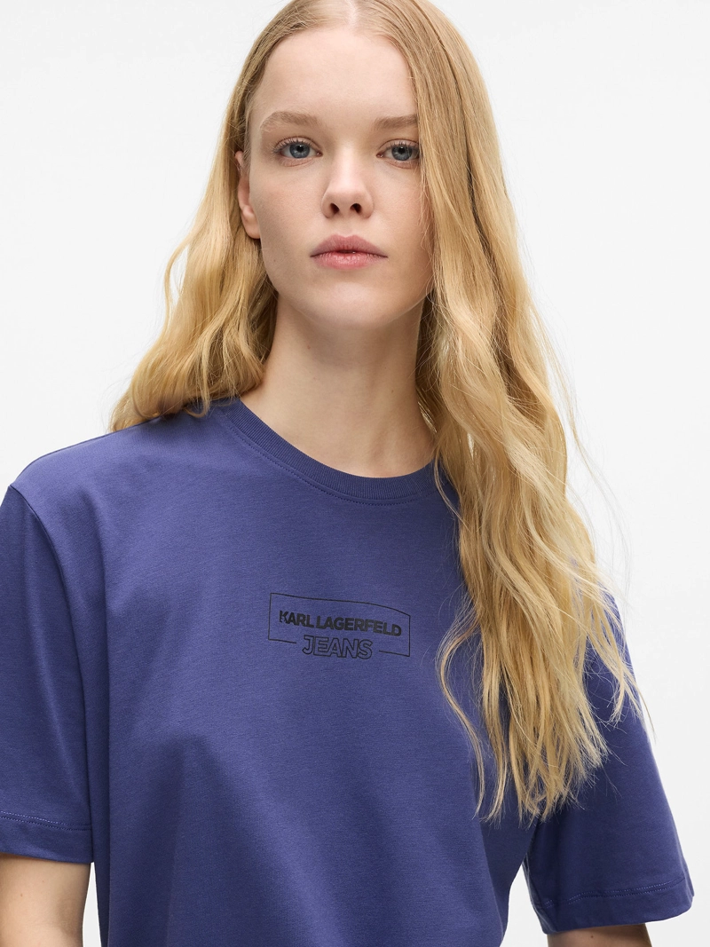 POLERA REGULAR CON LOGO OUTLINE - 4