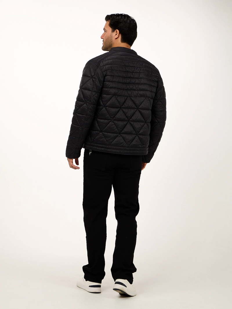 CHAQUETA ACOLCHADA EFECTO CIRE - 3