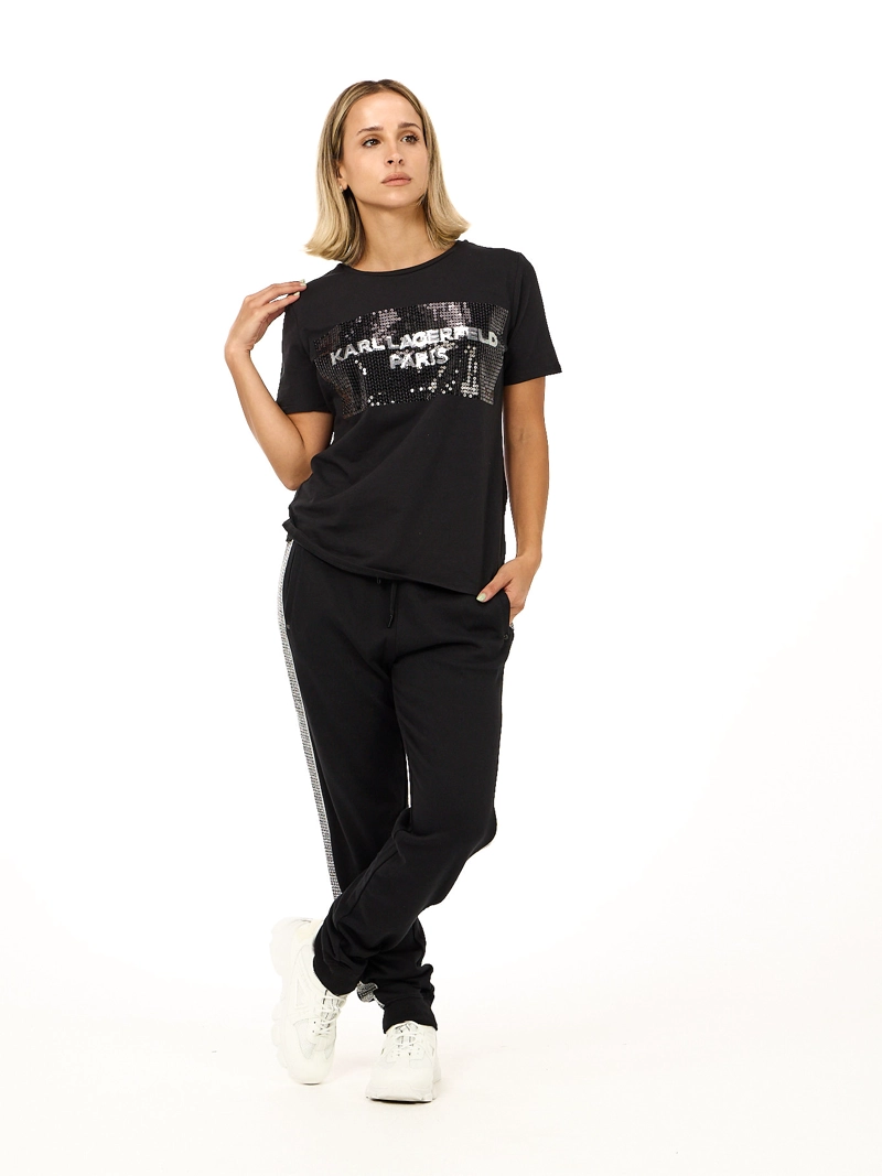 JOGGER CON DETALLES BRILLANTES - 1