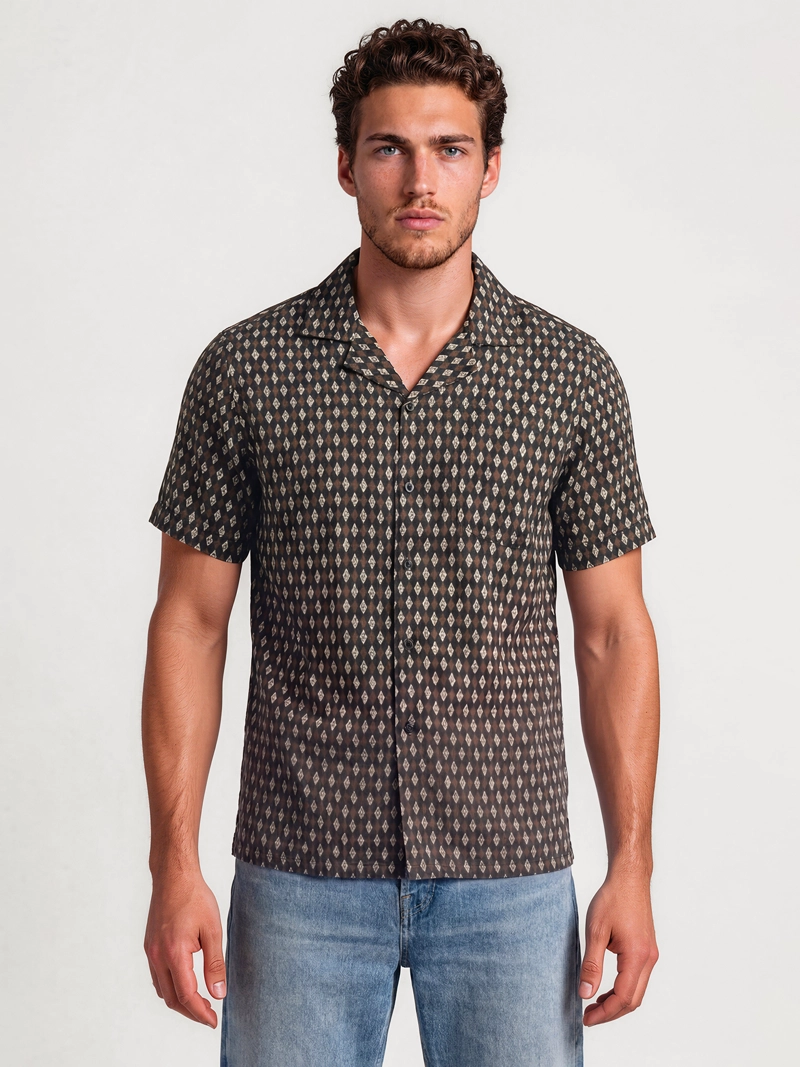 CAMISA CON ESTAMPADO KL GRANDE - 1