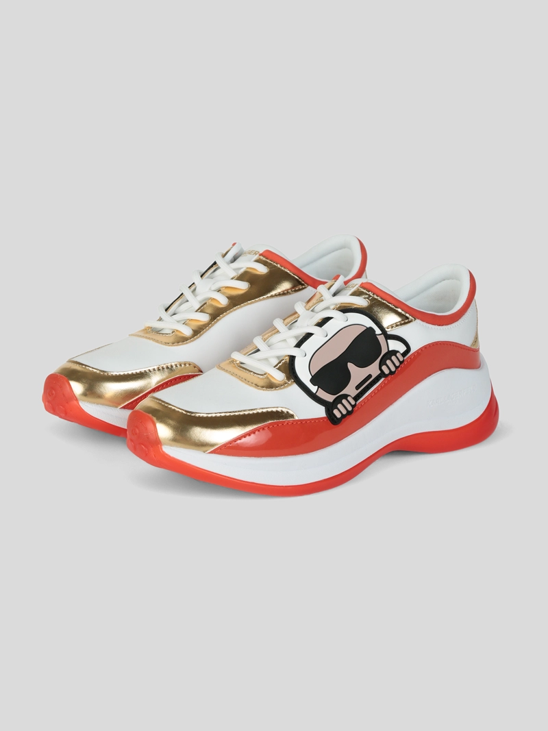 ZAPATILLAS DEPORTIVAS MULTICOLOR CON ILUSTRACION BORDADA - 1