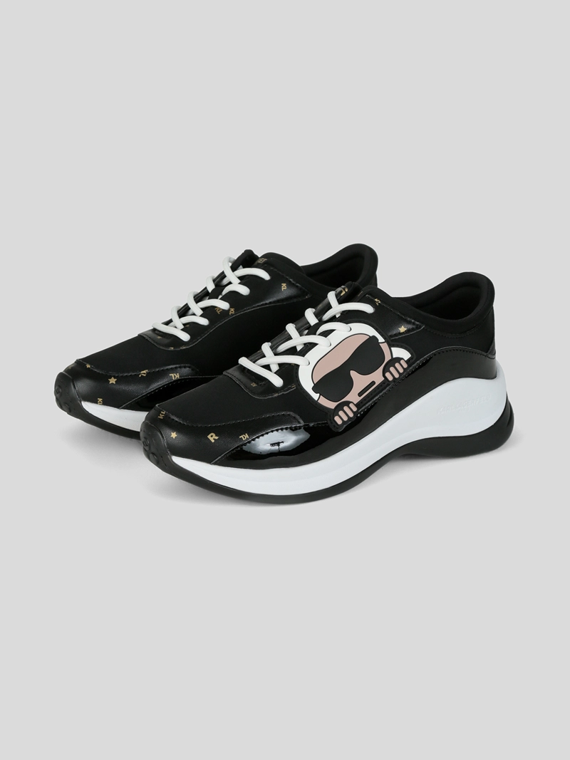 ZAPATILLAS DEPORTIVAS MULTICOLOR CON ILUSTRACION BORDADA - 1