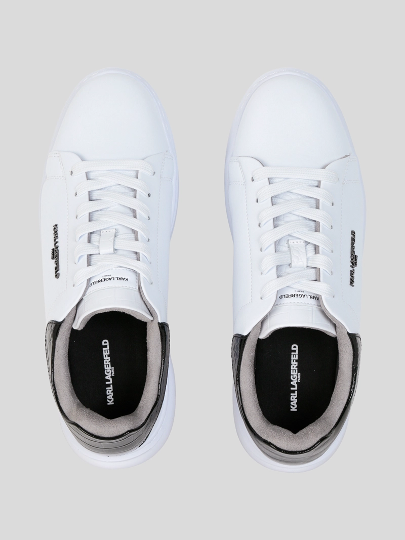 ZAPATILLAS DE CUERO CON EFECTO CROCO DE CORTE BAJO - 4