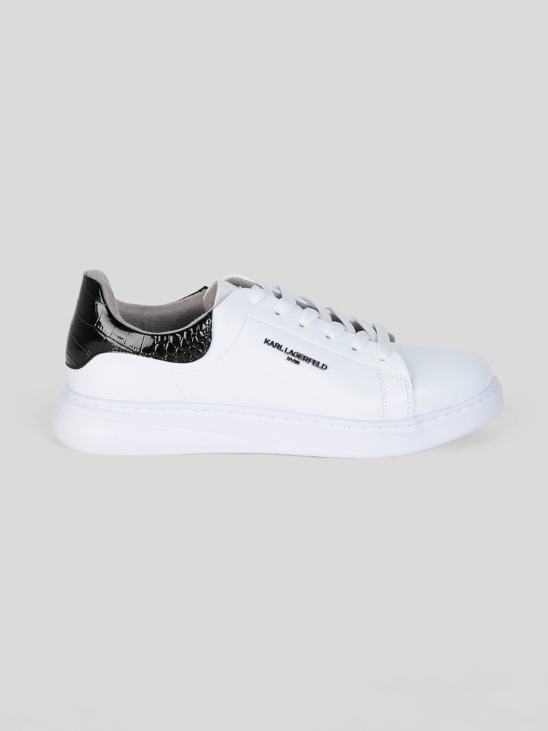 ZAPATILLAS DE CUERO CON EFECTO CROCO DE CORTE BAJO - 6