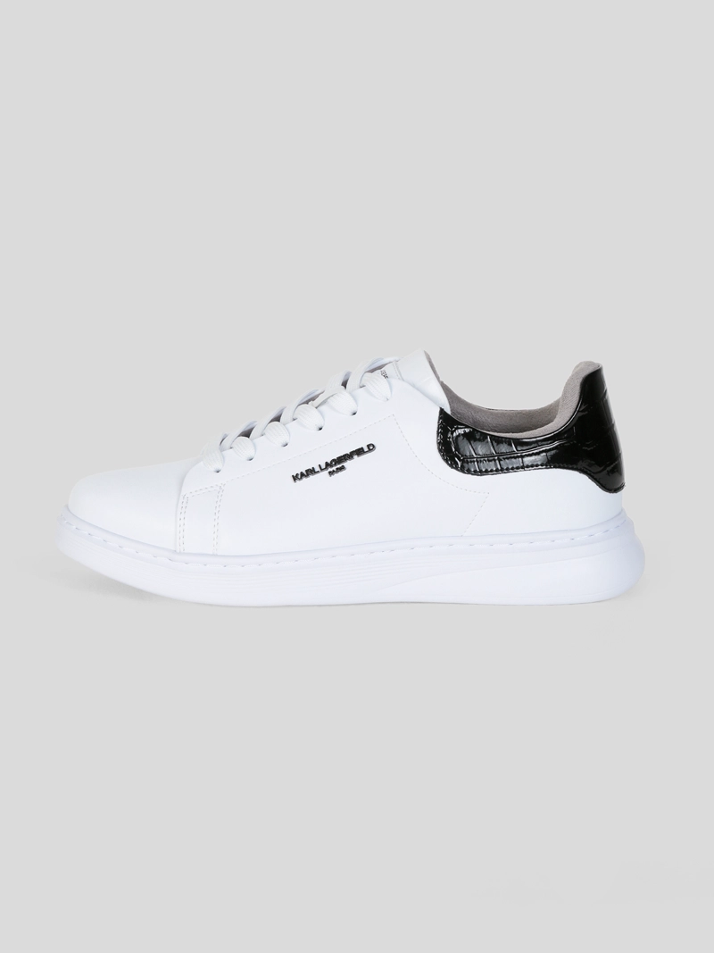 ZAPATILLAS DE CUERO CON EFECTO CROCO DE CORTE BAJO - 7