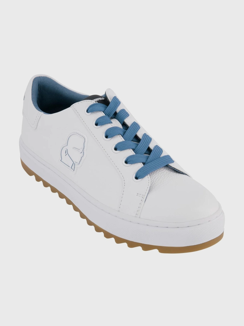 ZAPATILLAS DE CUERO CON PARCHE - 1