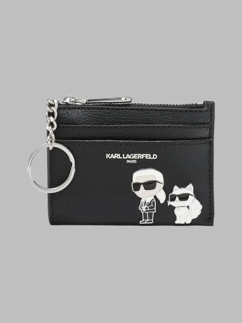 MONEDERO PEQUEÑO CON KARL & CHOUPETTE - 1