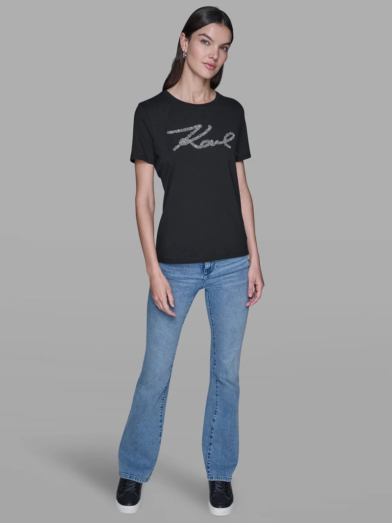 POLERA CON LOGO DE KARL - 2