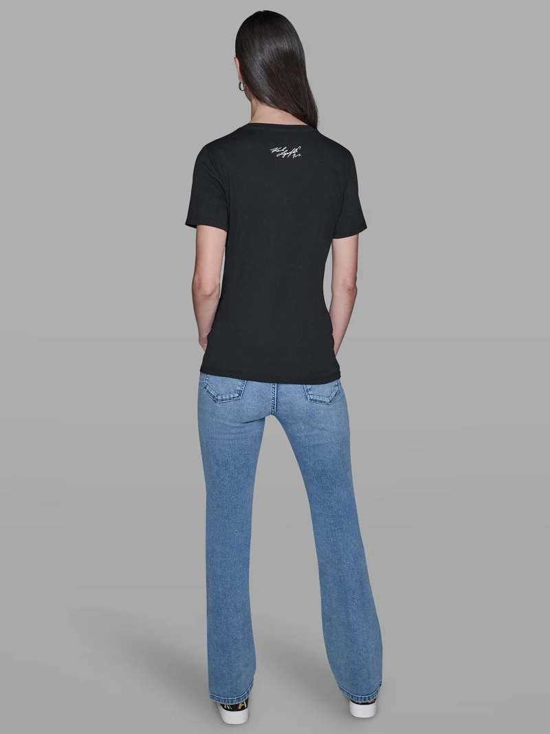 POLERA CON LOGO DE KARL - 3