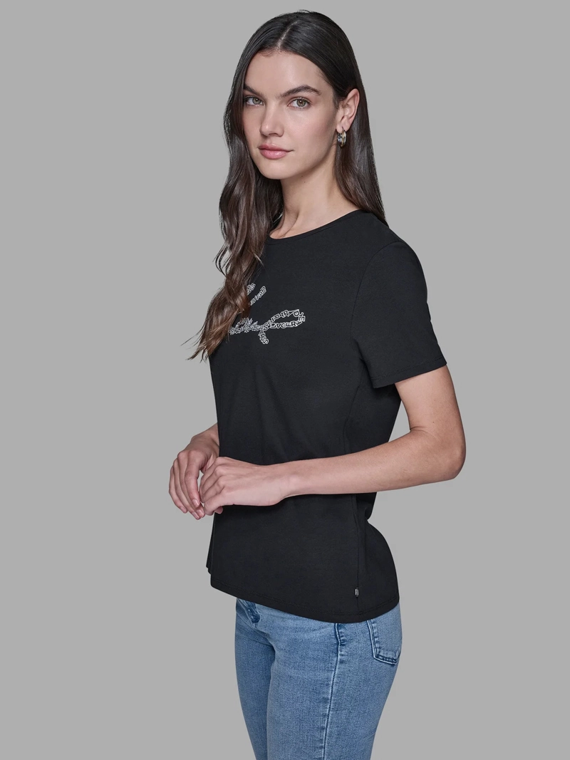 POLERA CON LOGO DE KARL - 5