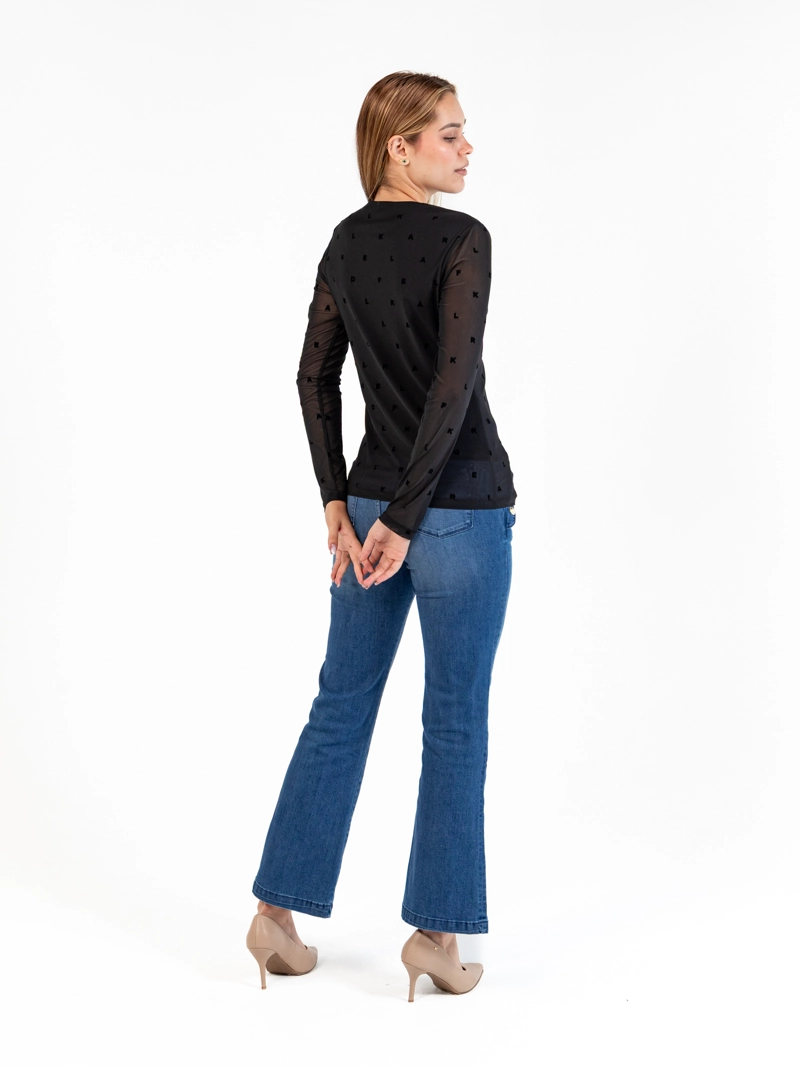 TOP DE MALLA CON ESTAMPADO - 3