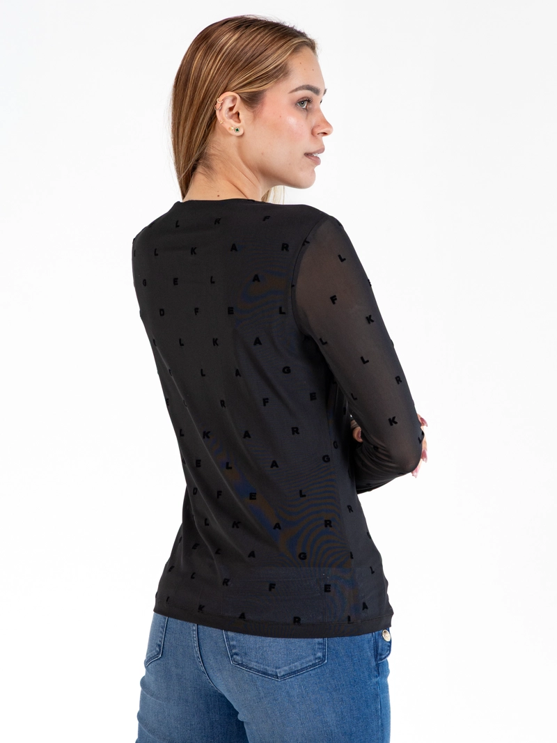 TOP DE MALLA CON ESTAMPADO - 4