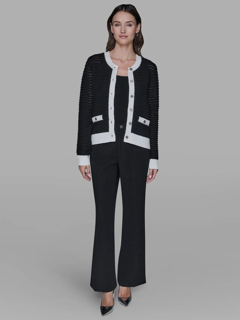 CARDIGAN CON BOTONES FRONTALES - 2