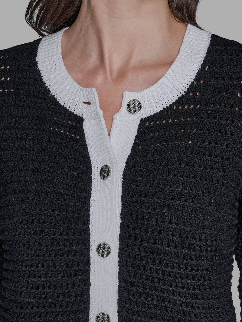CARDIGAN CON BOTONES FRONTALES - 6