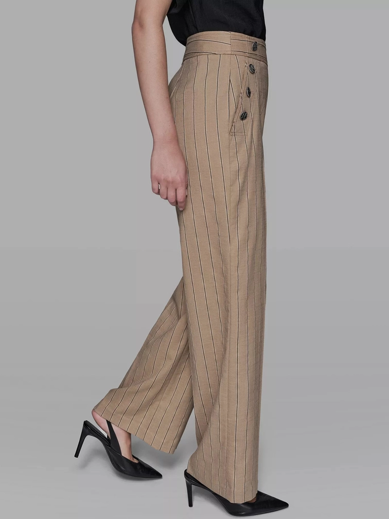 PANTALON A RAYAS CON DETALLES NAUTICOS - 4