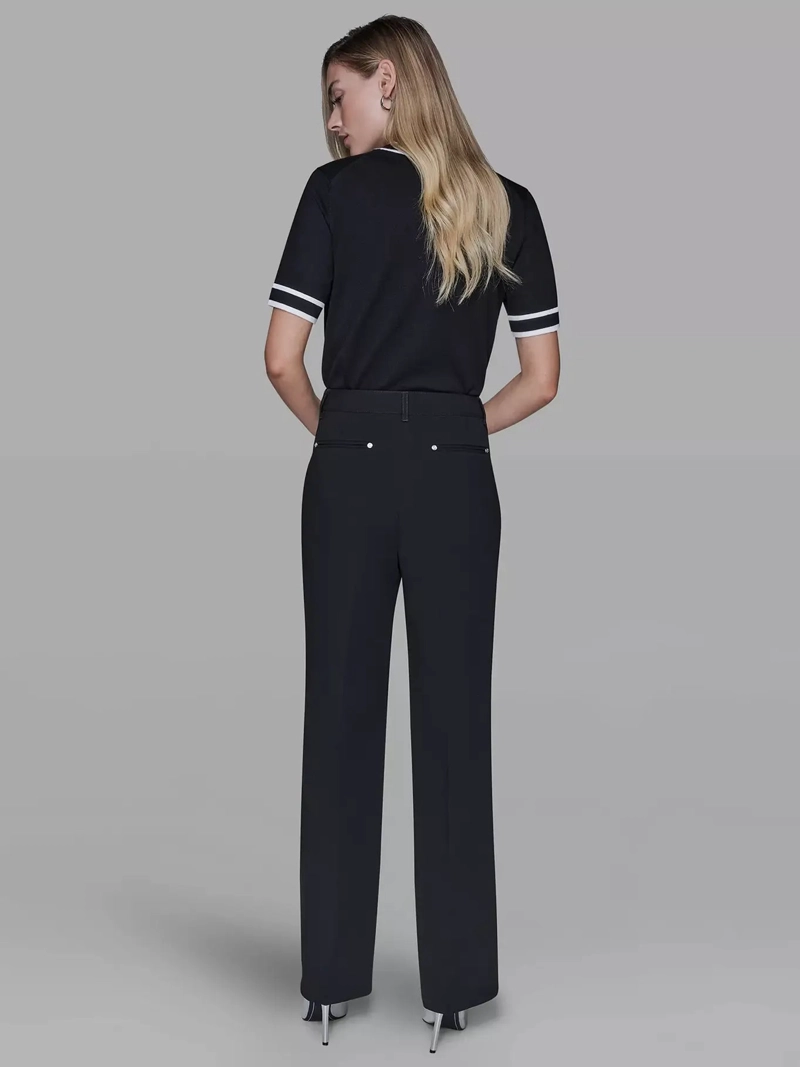 PANTALON NO DENIM CON BOLSILLOS DE PARCHE - 3
