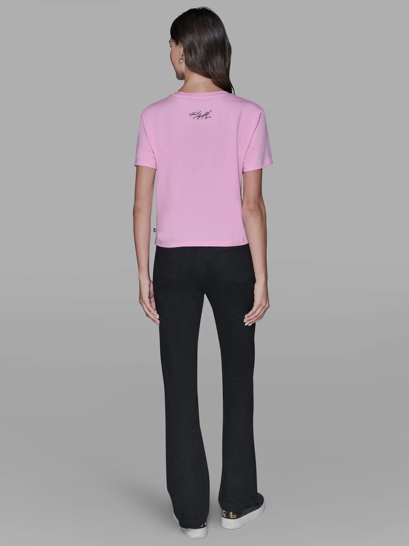 POLERA CON ESTAMPADO DE KARL & CHOUPETTE - 3