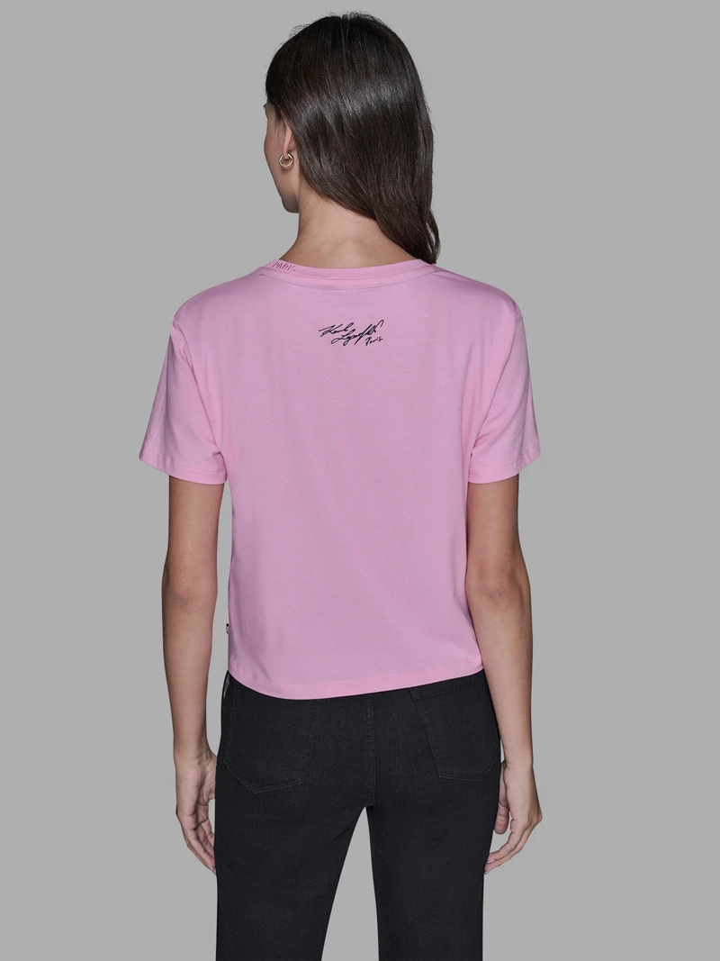 POLERA CON ESTAMPADO DE KARL & CHOUPETTE - 4