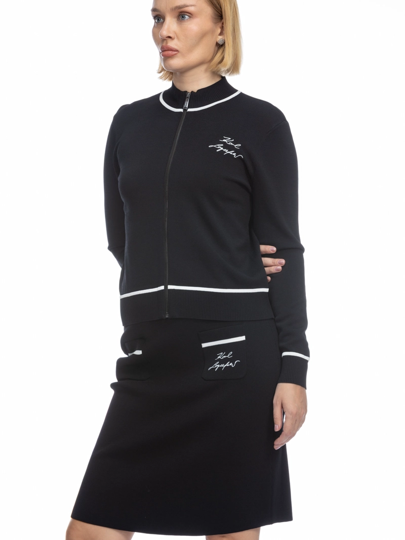 CARDIGAN DE PUNTO CON CREMALLERA - 3