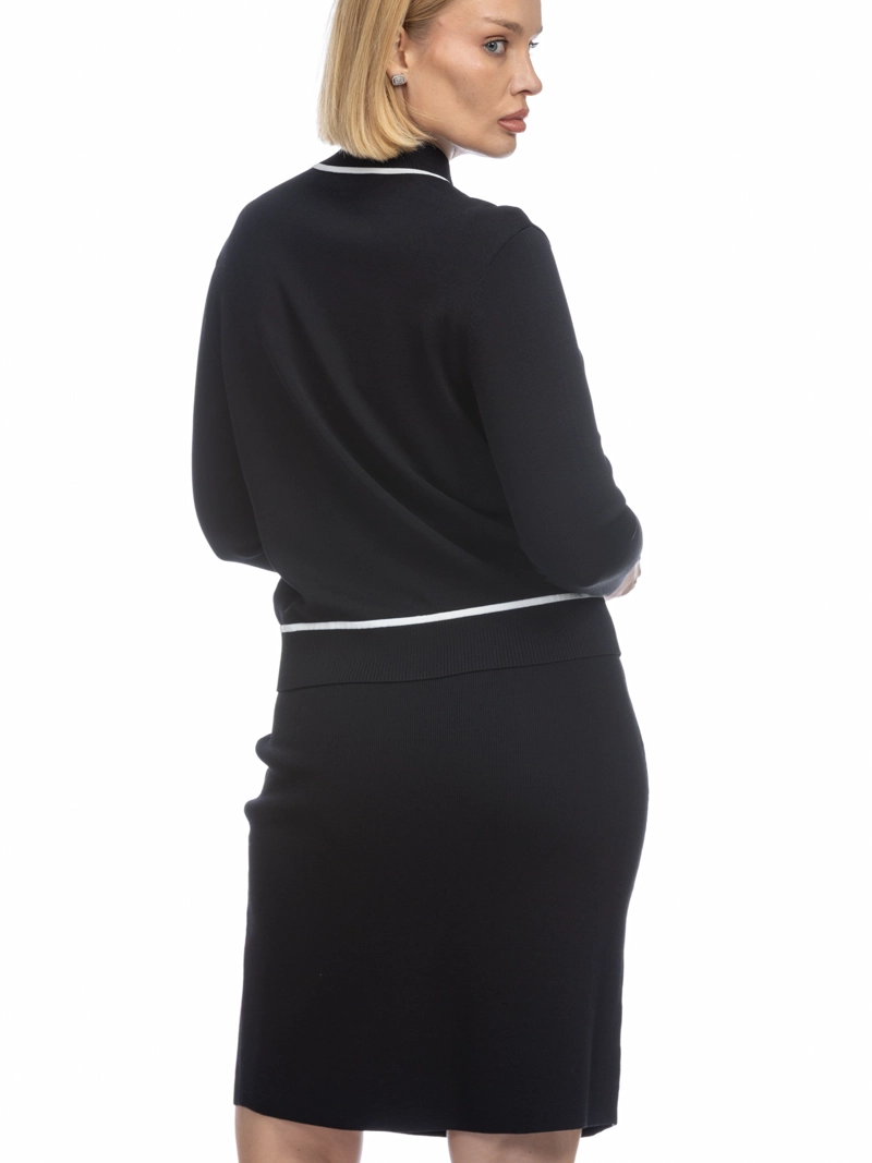 CARDIGAN DE PUNTO CON CREMALLERA - 4