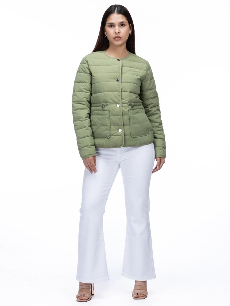 CHAQUETA ACOLCHADA CON CORDON - 2