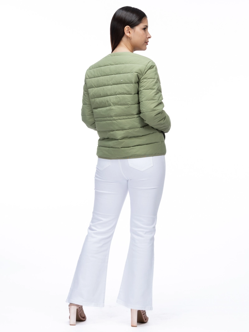 CHAQUETA ACOLCHADA CON CORDON - 3