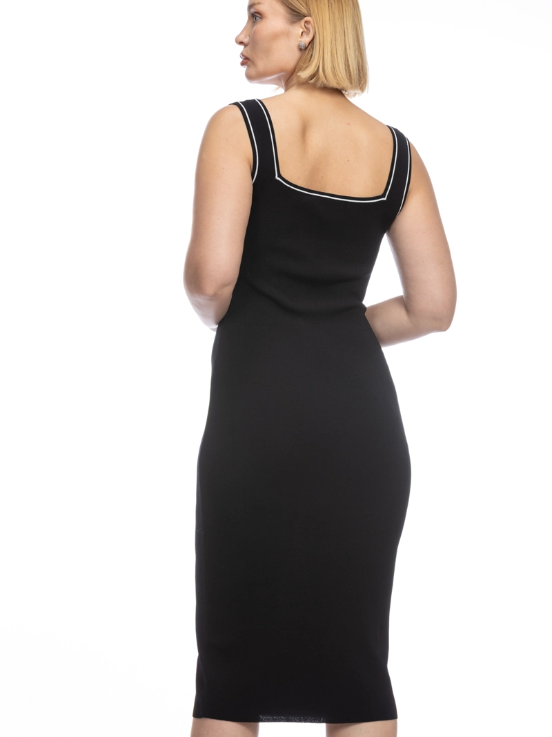 VESTIDO DE PUNTO CON LOGO - 5