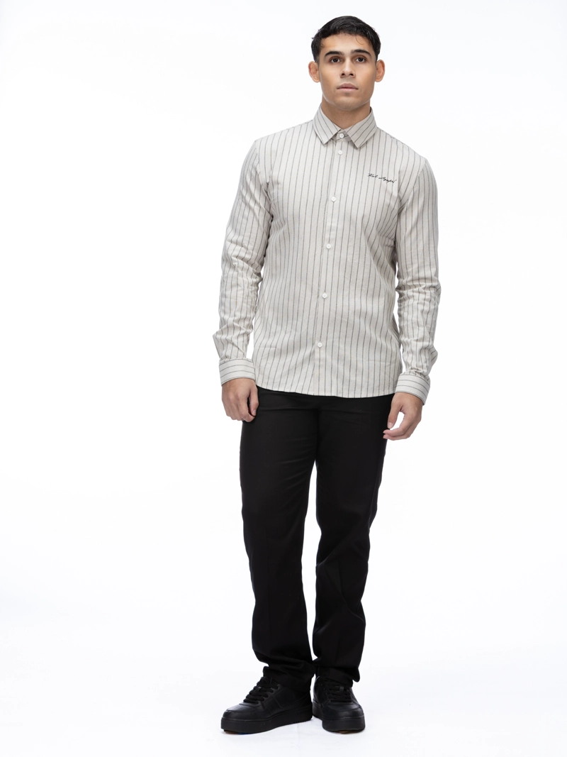 CAMISA DE LINO CON MEZCLA DE ALGODON - 2