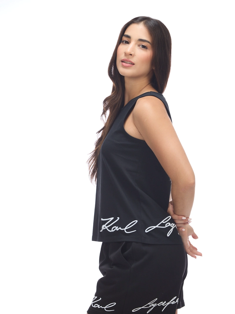 POLERA SIN MANGAS CON LOGO - 4