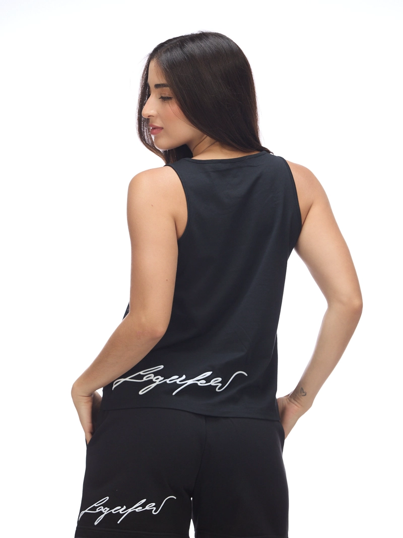 POLERA SIN MANGAS CON LOGO - 5