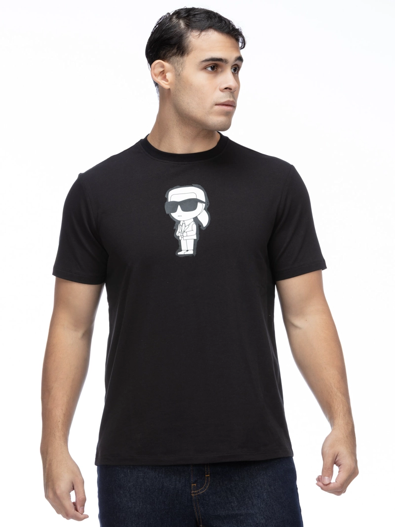 POLERA CON ESTAMPADO IKON - 1