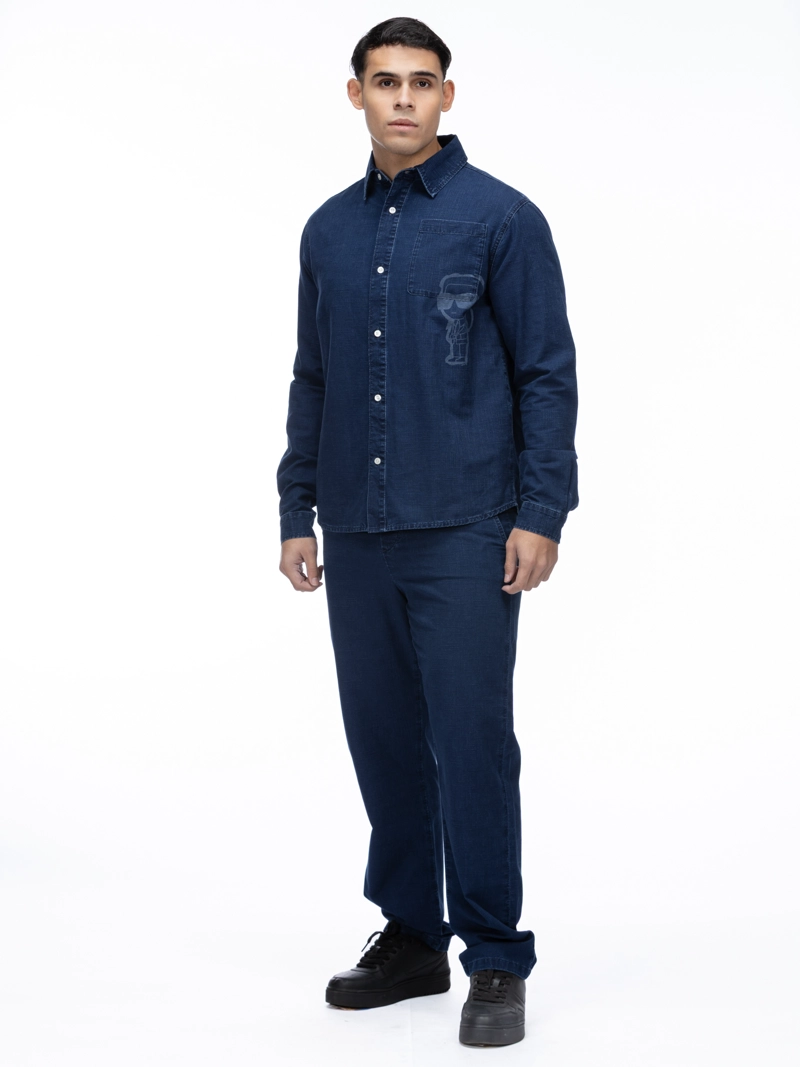 CAMISA DE MANGA LARGA IKON CHAMBRAY - 2