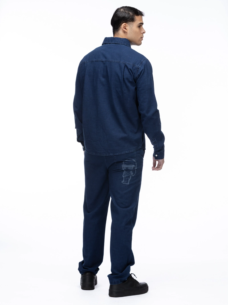 CAMISA DE MANGA LARGA IKON CHAMBRAY - 3