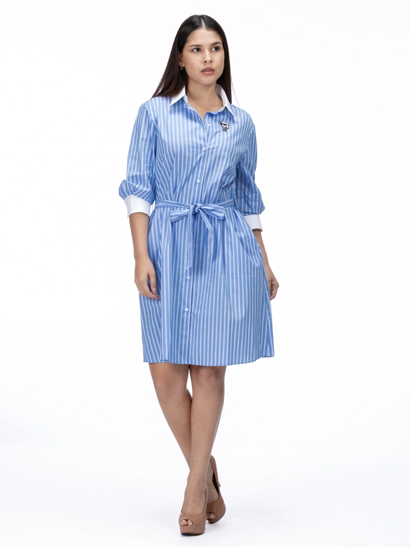 VESTIDO CAMISERO DE POPELIN IKON - 2