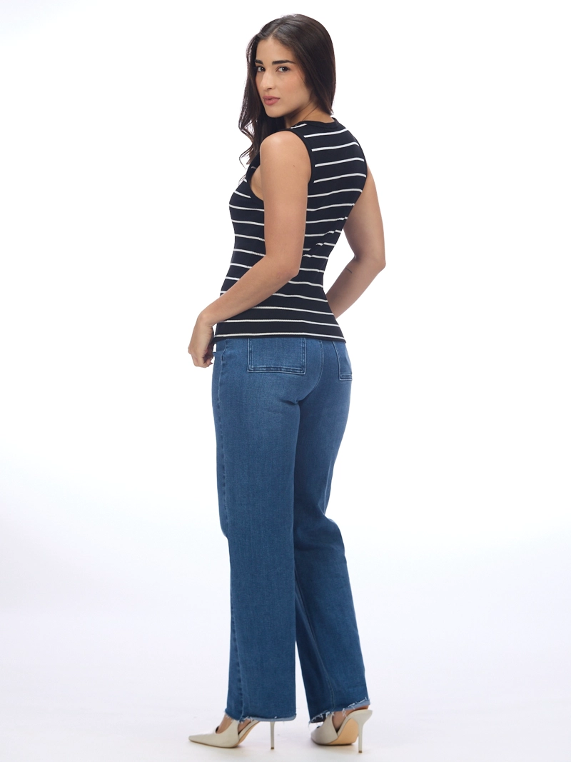 POLERA SIN MANGAS A RAYAS IKON - 3