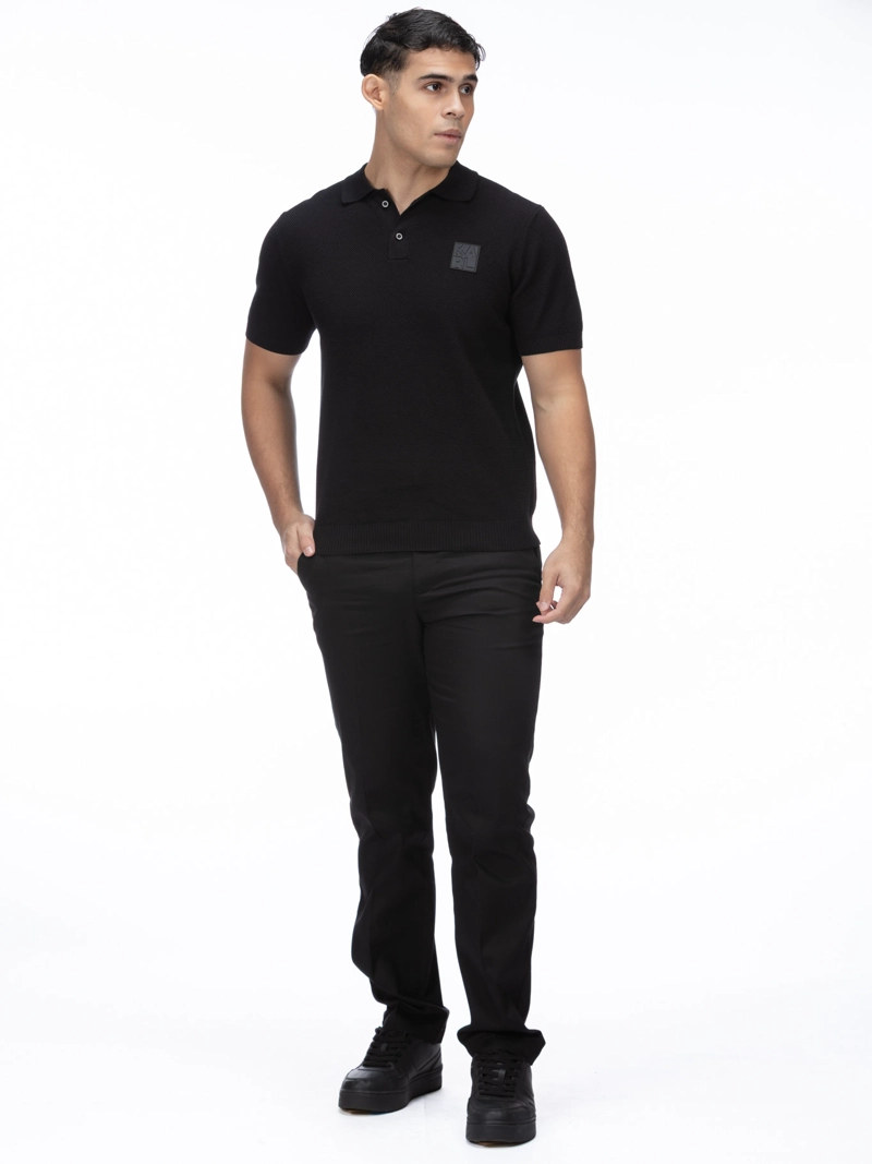 POLO DE PUNTO CON PARCHE DE GOMA - 2