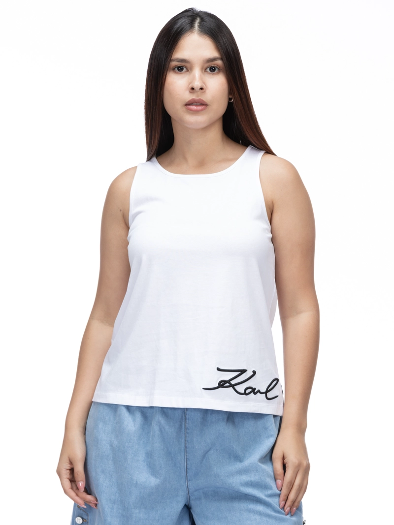 POLERA SIN MANGAS CON LOGO - 1