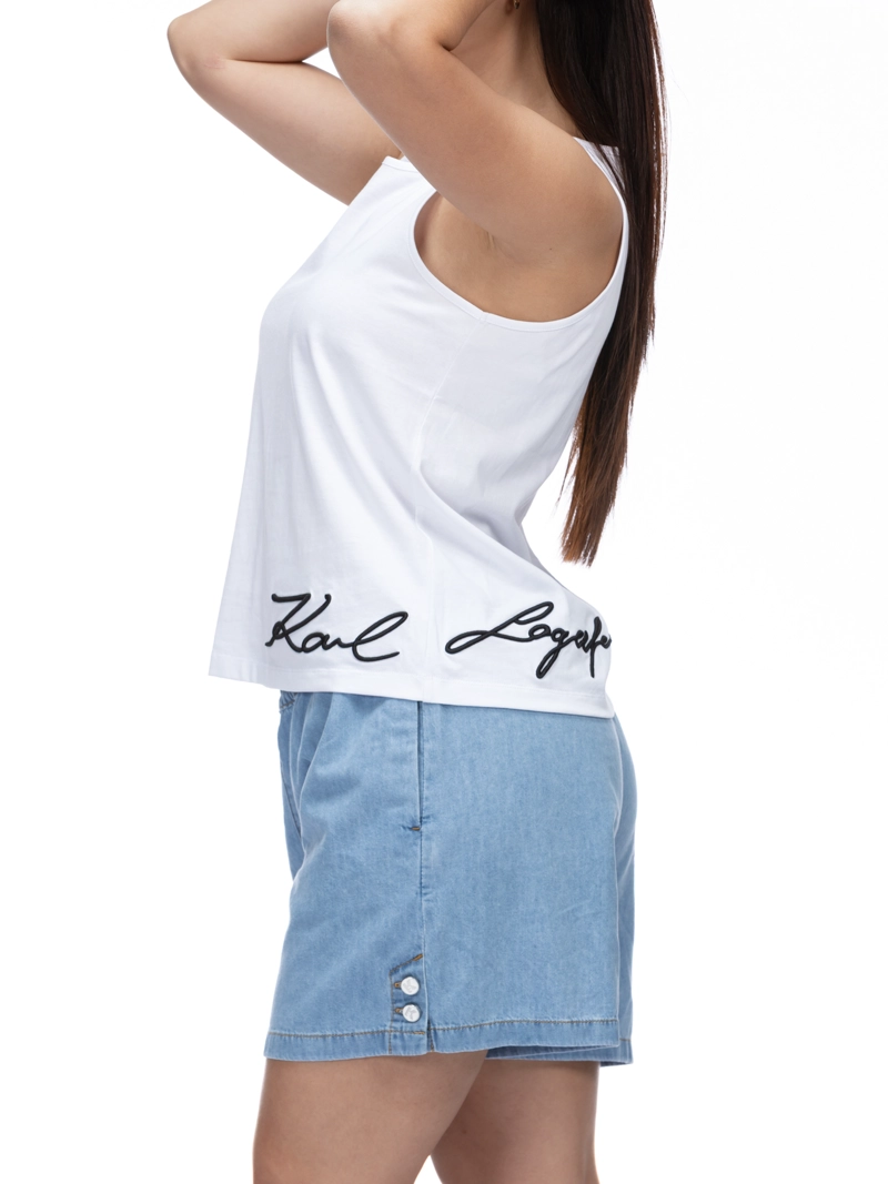 POLERA SIN MANGAS CON LOGO - 5