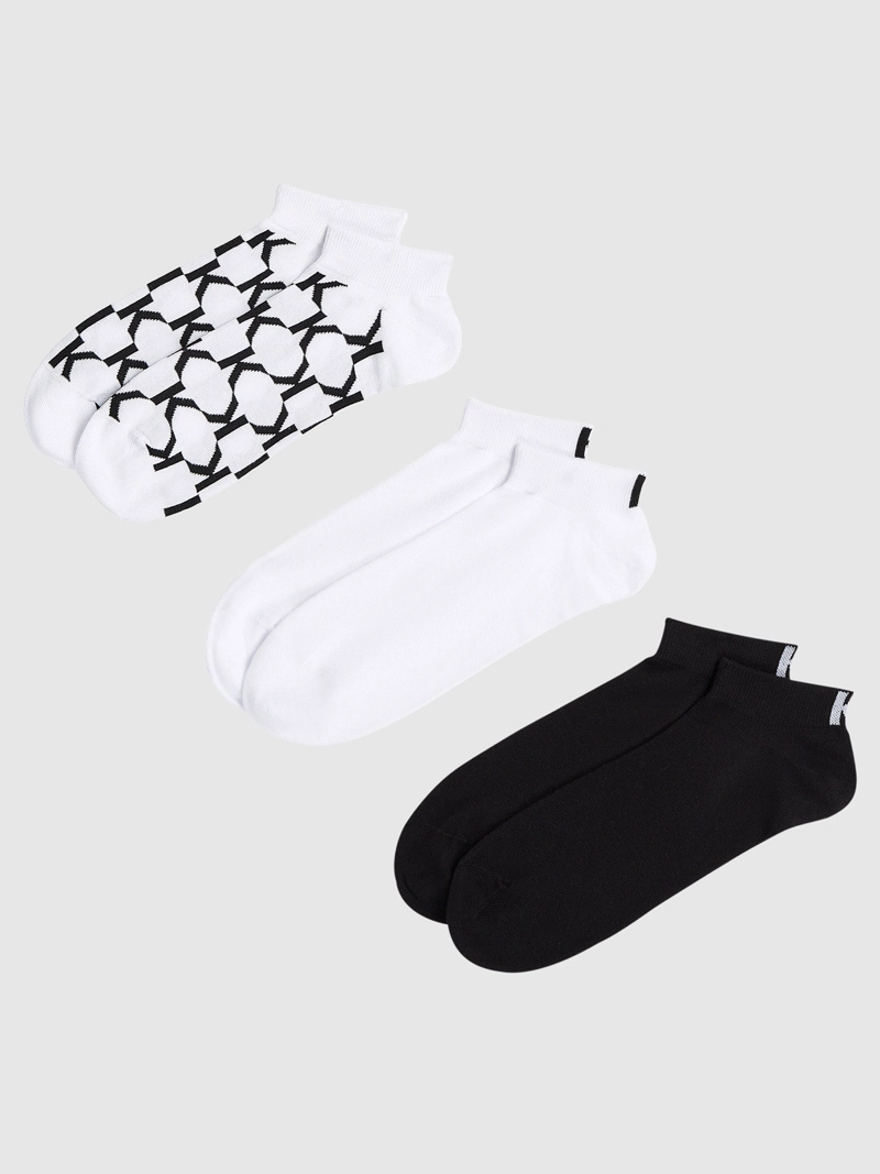 PACK DE 3 CALCETINES CON MONOGRAMA - 1