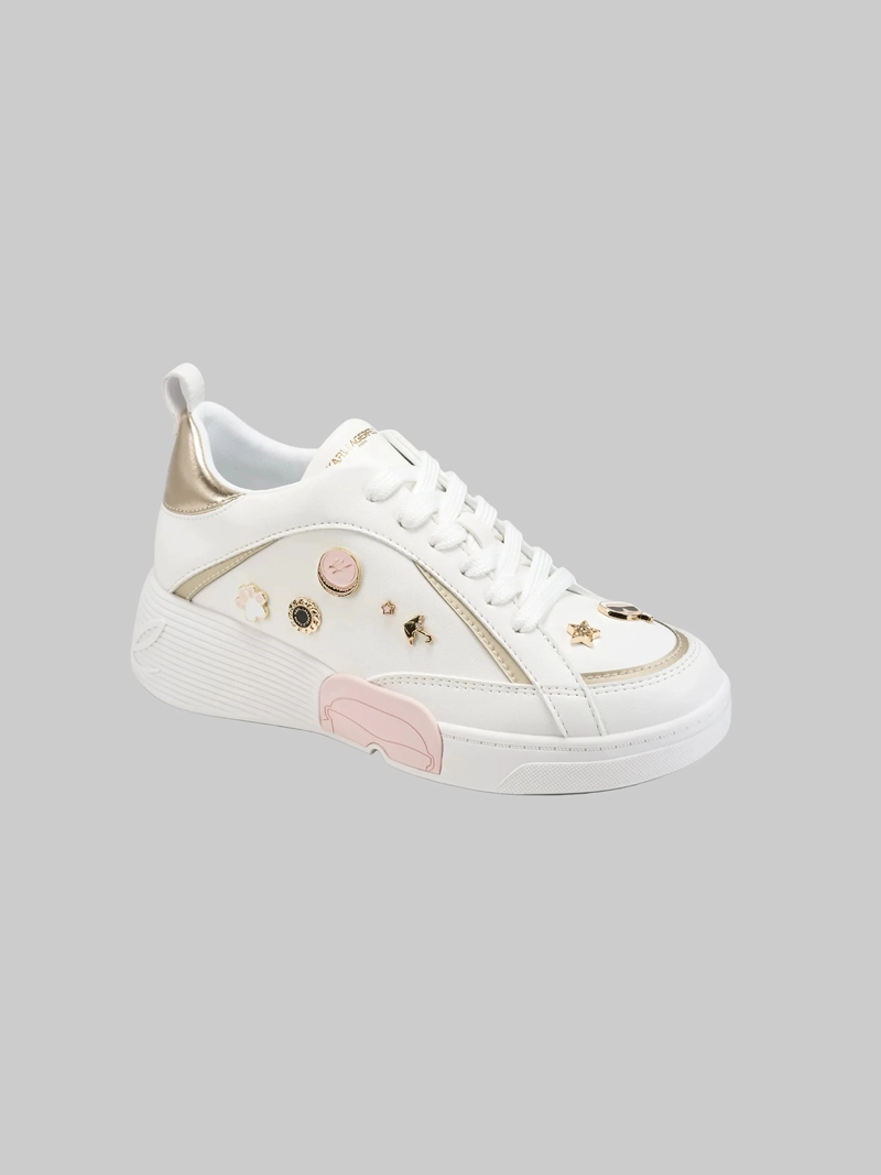 ZAPATILLAS MINEOLA CON APLIQUES METALICOS - 1