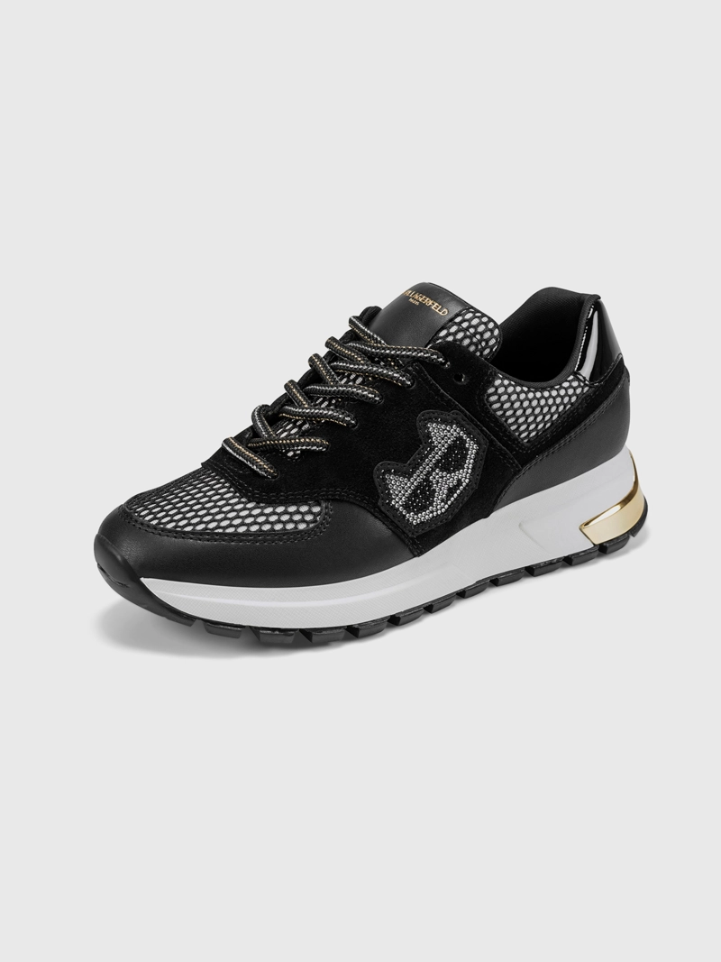 ZAPATILLAS MAYU CON CHOUPETTE Y DETALLES DE MALLA - 5